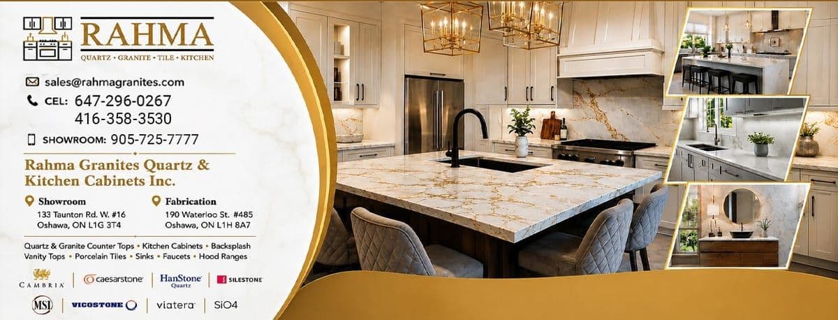 Rahma Granites Quartz & Kitchen Cabinets Inc.